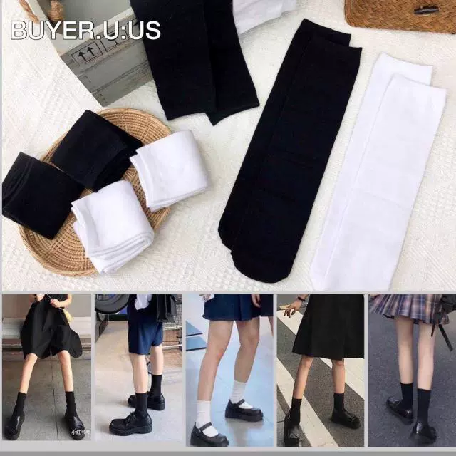 [ZAZA] Vớ gió trường đại học Bora Bora Bora Boys Girls Children’s Socks mùa thu 2020 - Vớ