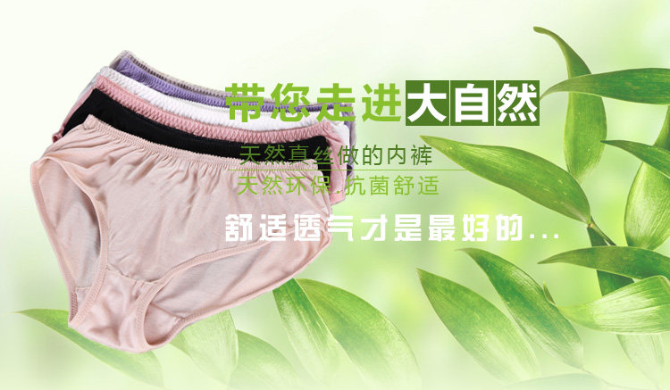 Slip jeunesse simple en soie - Ref 642307 Image 18