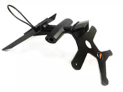 18 DUKE390duke250 modified license plate frame short tail license plate frame new KTM390KTM250 license plate frame