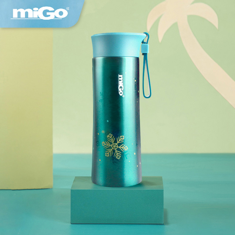 American Migo Insulation Cup Female Stainless Steel Portable Water Cup Teacup Men's Fashion Cute Ins CAR CUP DAZZLING