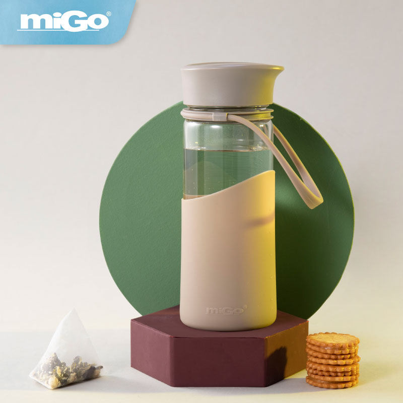 migo water cup female drop filter teacup ins wind cup summer fresh cute girl portable glass