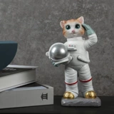 Креативный космический космонавт, декор для кровати для спальни для гостиной, кошки и собаки