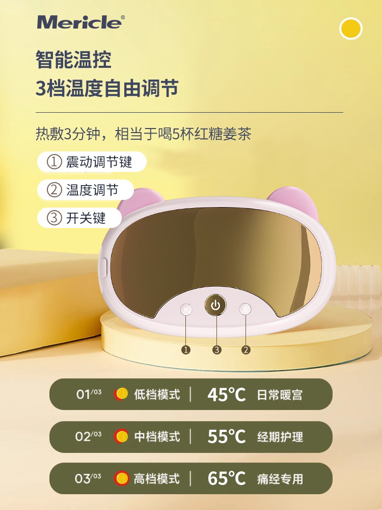 Warm Palace Belt for Menstrual Pain Relief, a Magical Tool for Girls with Stomach Ache, Relieves Baby-Like Menstrual Cramps, Warms and Provides Heat Therapy, a Gift
