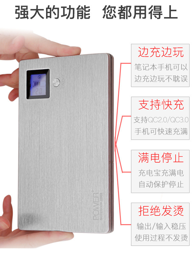 Máy tính xách tay sạc kho báu dung lượng siêu lớn Apple Lenovo Máy tính Asus điện thoại di động Máy tính bảng iPad sạc nhanh điện thoại di động - Ngân hàng điện thoại di động sạc dự phòng samsung chính hãng