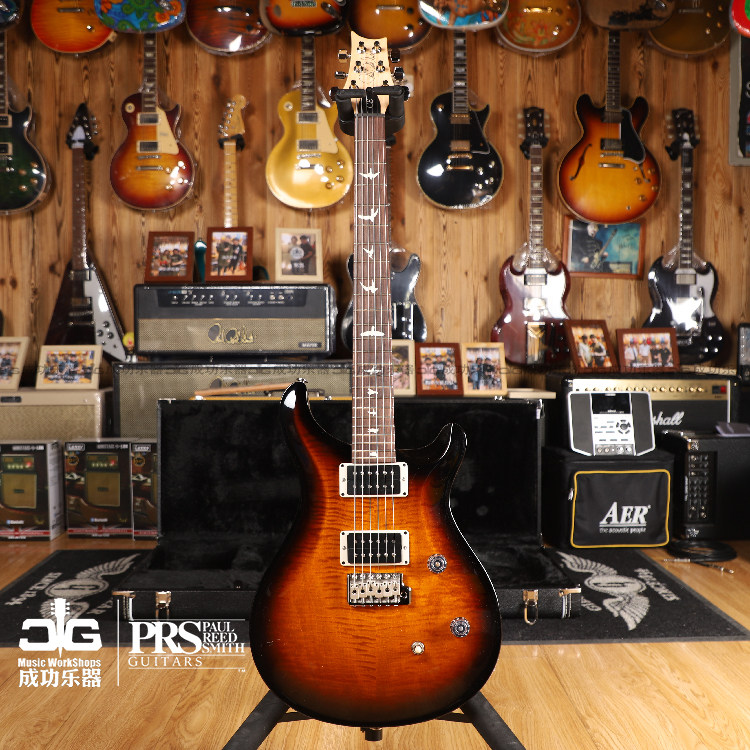 PRS 2021 CE24 high fit version new black gold asymptotic beauty electric guitar