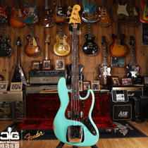 Fender Finda 2021Customshop CS1964 CS64Jbass CS64Jbass Foam Green Made Old Electric Bass