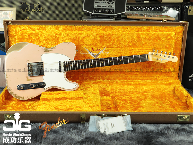 (Sold Display) Fender Finda 2020customshop1960tele Pink to make old electric guitar