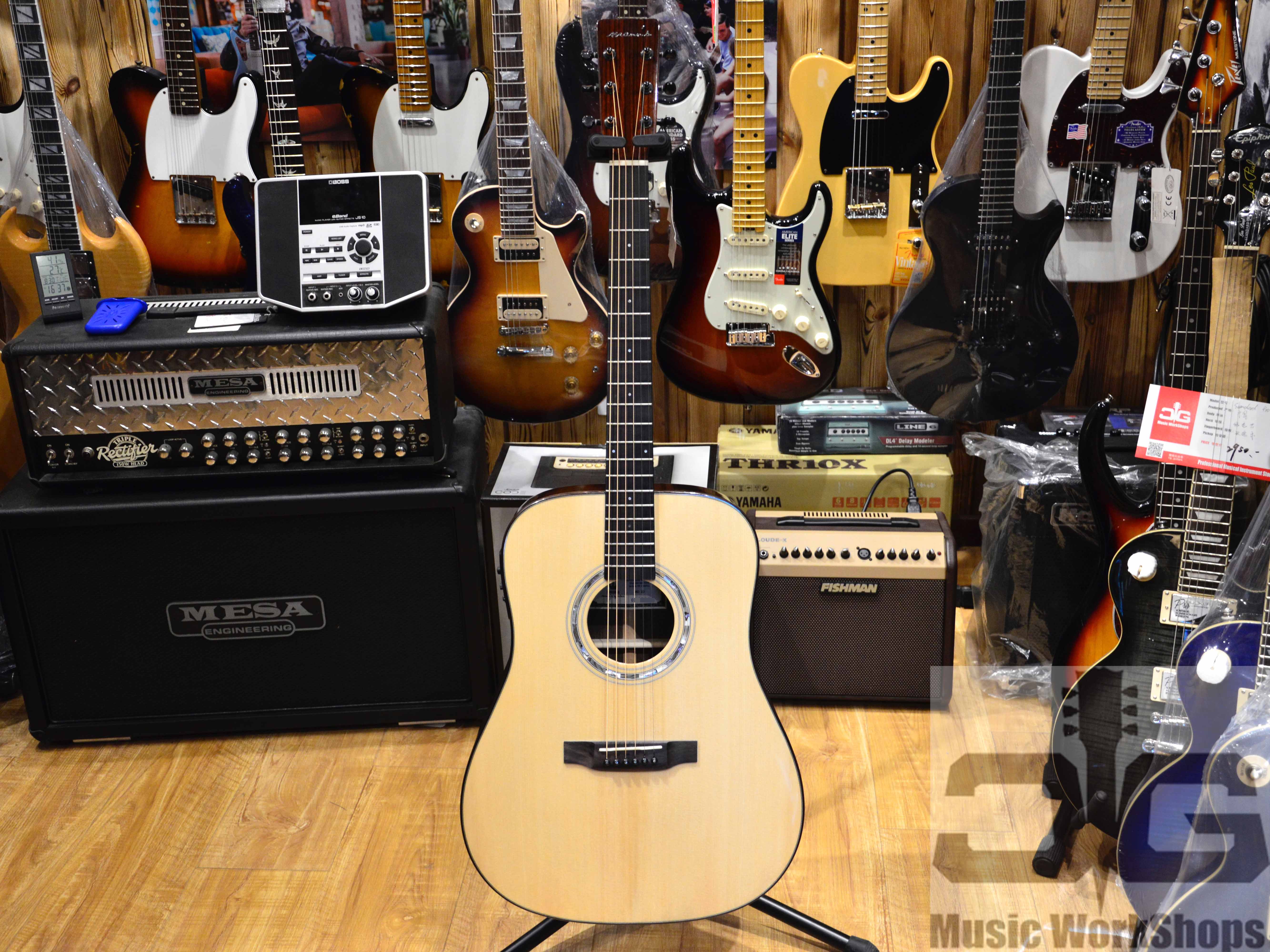 Successful instrument full of hand guitar D type 41 inch MD20E Cloud cedar rose wood veneer Guitar Electric Box