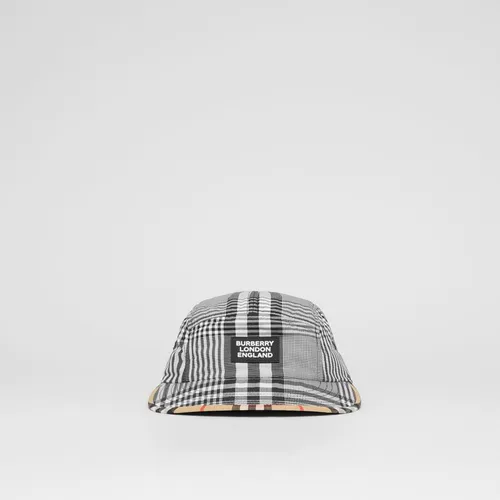 [Официальное подлинное] Детское Lagger's Burberry's Childrend Langled Clatk Mansion Mansion Silk Hat 80383111