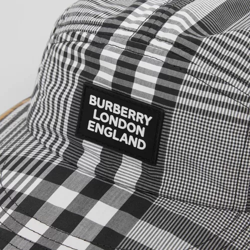 [Официальное подлинное] Детское Lagger's Burberry's Childrend Langled Clatk Mansion Mansion Silk Hat 80383111