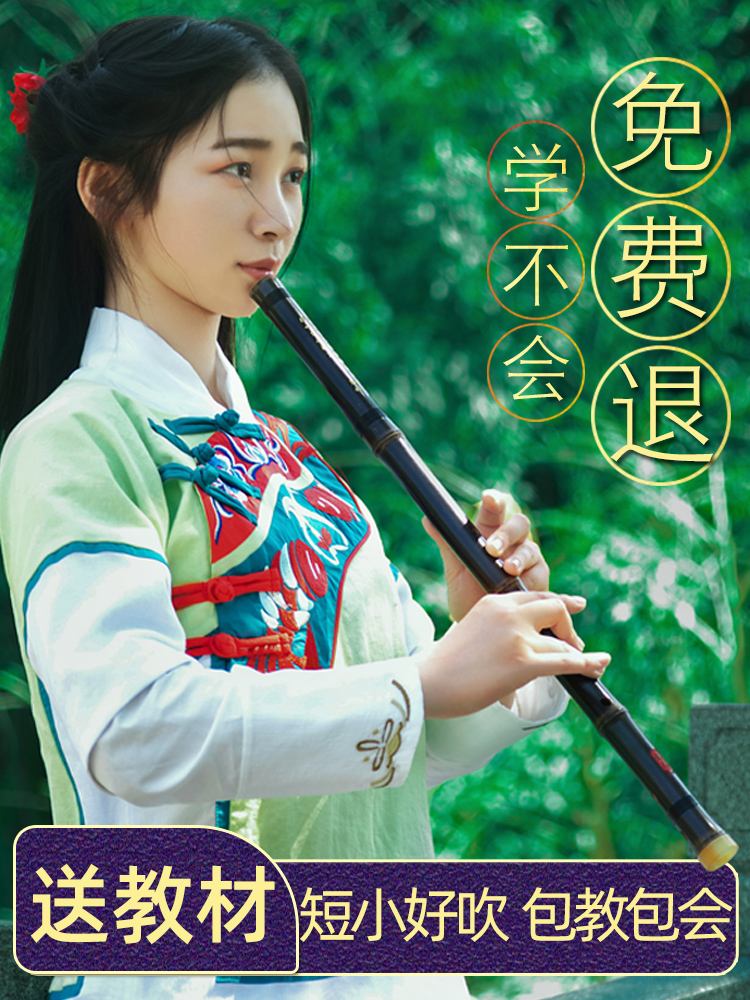 Performance level Zizhu Xiao Xiao Dong Xiao portable professional Introduction Beginner Xiao G tune F Xiao Flute Refined Xiao flute Playing instrument Xiao