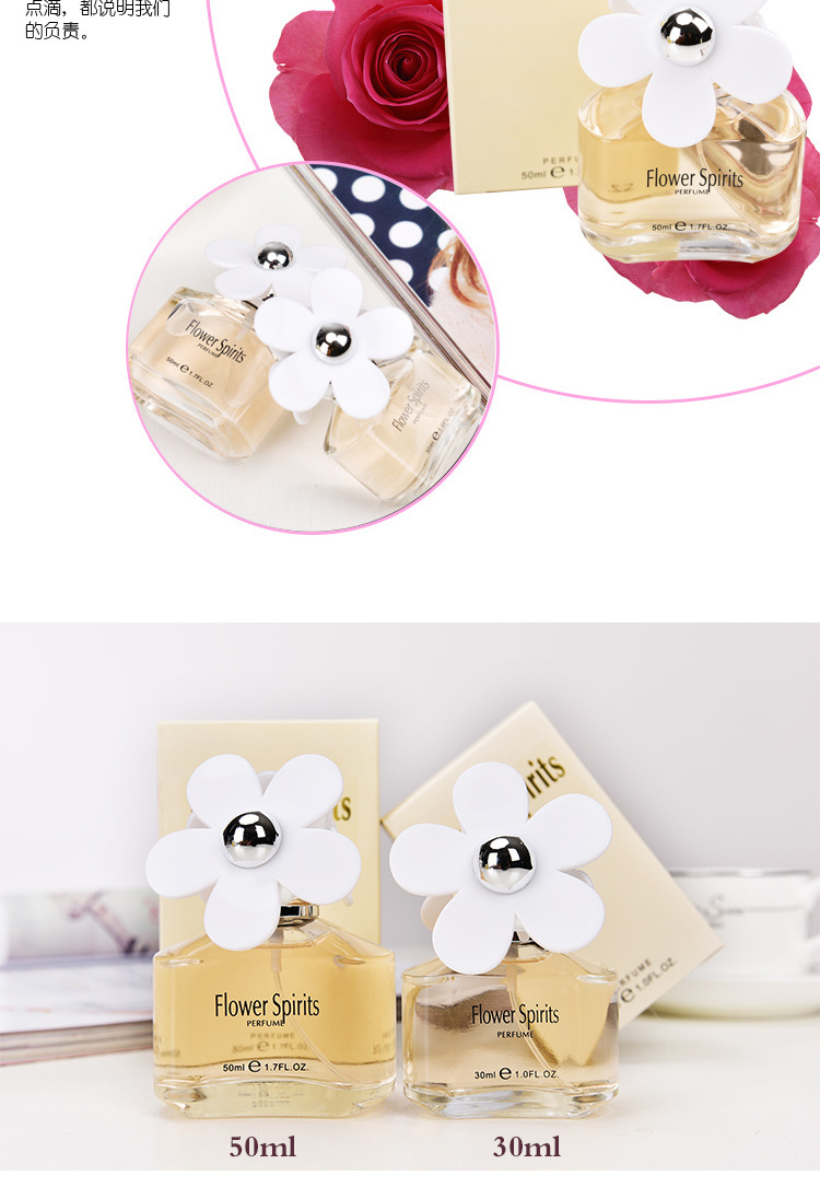 Little Daisy Cô Lasting Fresh Girl Sinh viên Hoa quả Eau de Toilette Hoa Elf 30ML Gửi mẫu nước hoa chính hãng nam