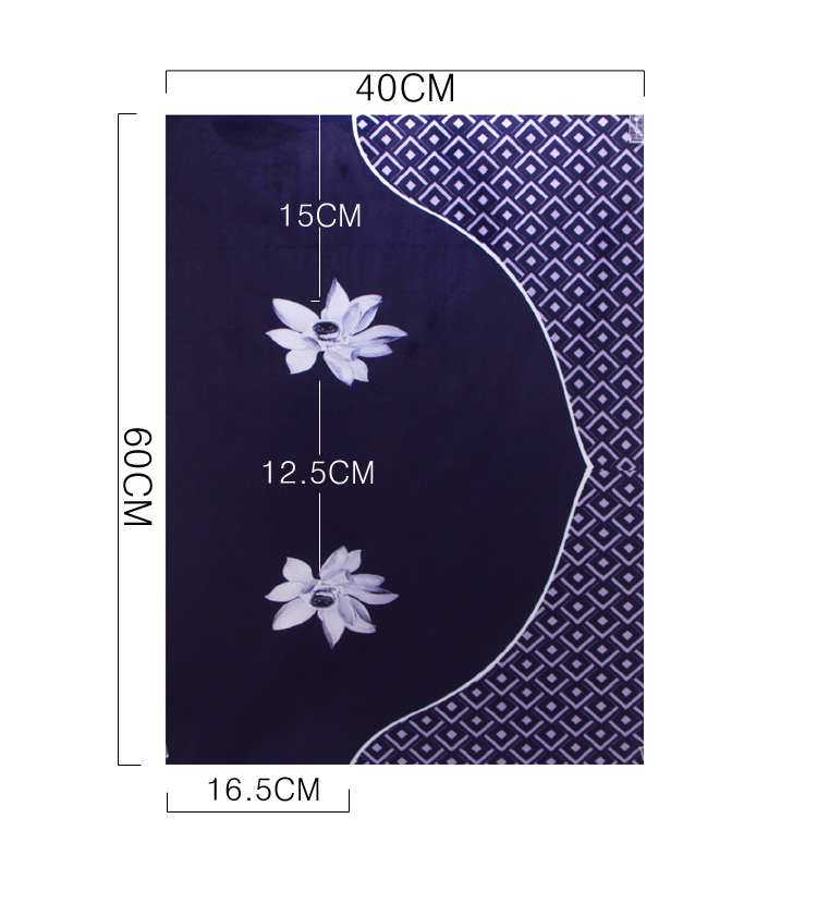 40 * 60cm vàng vải nhung vị liễu cây hoa mẫu đơn cổ điển vải nguyên tố đa handmade vải bán - Vải vải tự làm chất cotton tàu