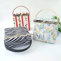 Коробка, ткань, портативный набор материалов, ручка, DIY