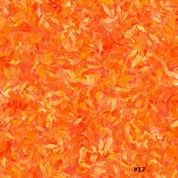 Оранжевый красный 17#полуапод