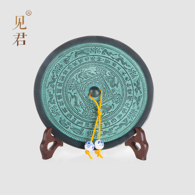 See Jun bronze mirror collection Wedding gifts Living room ornaments Magical translucent Zodiac gossip Bronze mirror Birthday gifts
