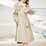 Плащ, осенняя куртка, 2025 года, осенний, подходит для подростков, средней длины