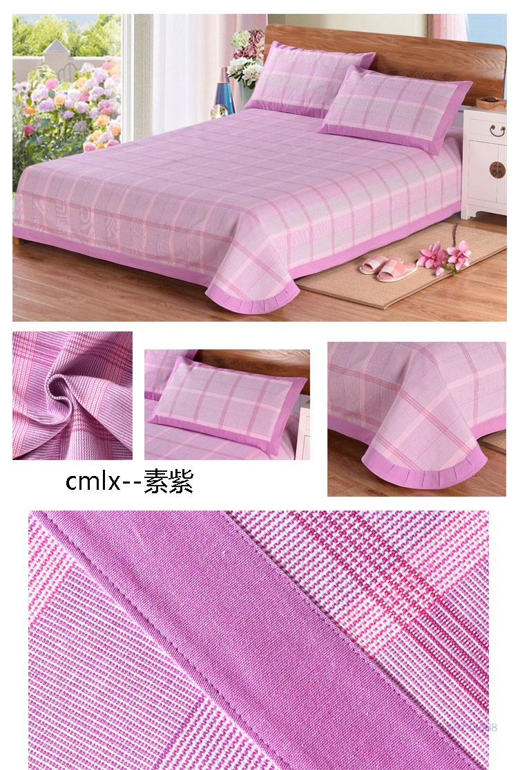 Handmade cotton cũ vải thô mat sheets ba bộ của mùa hè dày mã hóa gấp canvas 1.5 m1.8 m giường