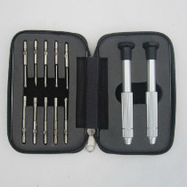 Precision screwdriver set for maintenance glasses special outer hexagonal one cross mini gadget to adjust the eye frame
