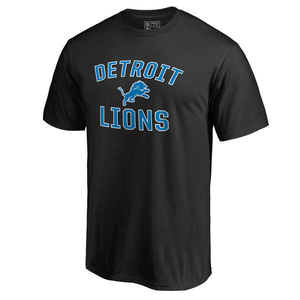 National Football League Lions Team Pure Cotton Short-Sleeve Crew Neck T-Shirt National Football League Lions Team Pure Cotton Short-Sleeve Crew Neck T-Shirt