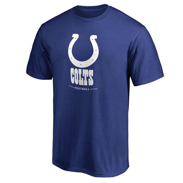 National Football League Colts Colts Pure Cotton Short-Sleeved Crew Neck T-Shirt