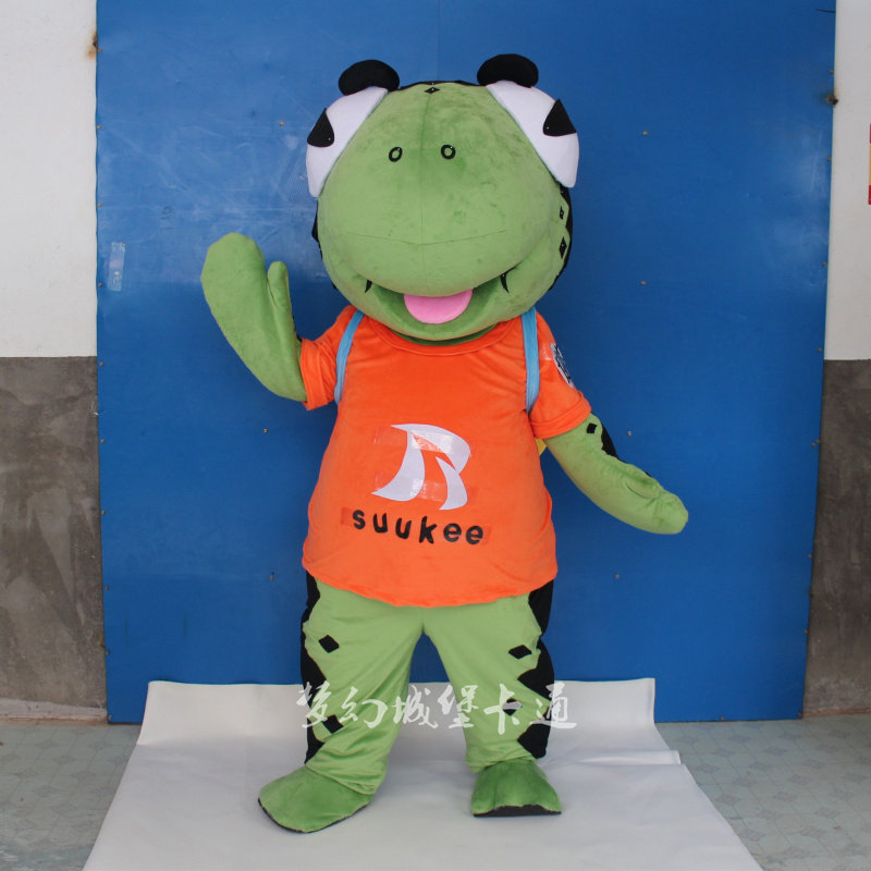 Green Turtle Kaitans Occasional Walking Clothing Turtles Headgear Performance Props Mascot plush puppets Puppets to make dolls