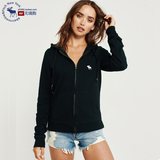 Abercrombie/Fitch American af sweater women's spring and autumn thin cardigan zipper slim sports women's jacket