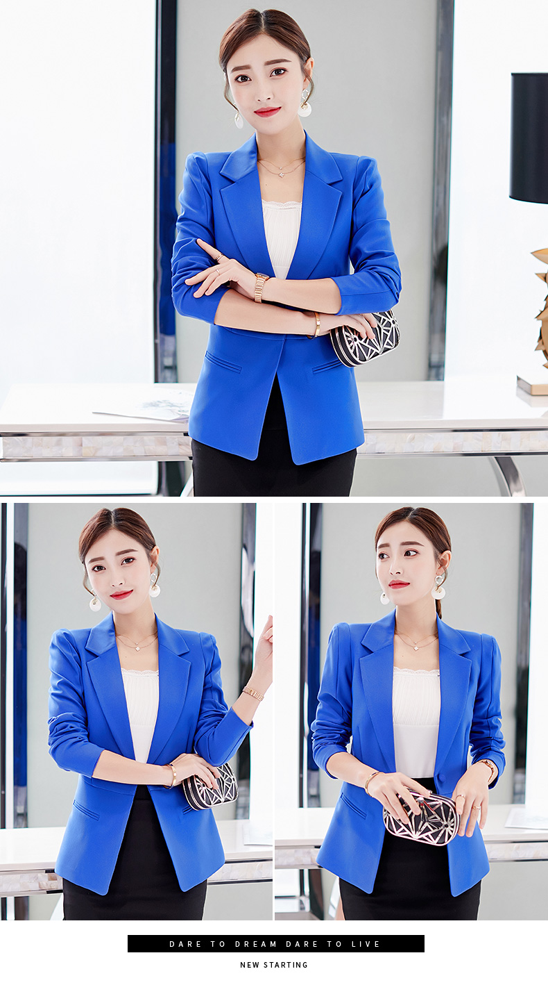 黛 2018 thu đông 2018 Thời trang nữ mới phiên bản Hàn Quốc của size lớn Slim nhỏ phù hợp với xu hướng hoang dã bộ vest nữ quần ống rộng