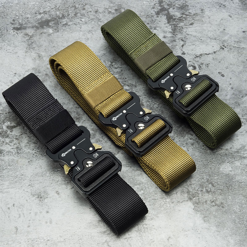 Outdoor Glasses Snake Tactical Girdle Male multifunction Army fan for training Nylon canvas inside and outside Belt Special Soldier Belt
