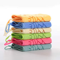 Burst ultra-fine fibre children rubbing hand towels thickened absorbent towel small square towels kitchen cleat cleaning rags