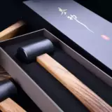 参物 Молоток F3, 2 фунта, железный молоток, установочный молоток с деревянной ручкой, плотницкий врезной и шиповый долото, специальный молоток, японский бочковый молоток