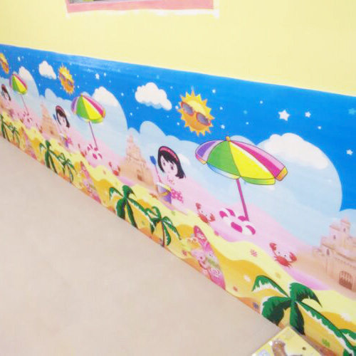 Children's anti-collision wall pad kindergarten wall sticker wall soft bag protective wall sticker foam sponge wall self-adhesive wallpaper decoration