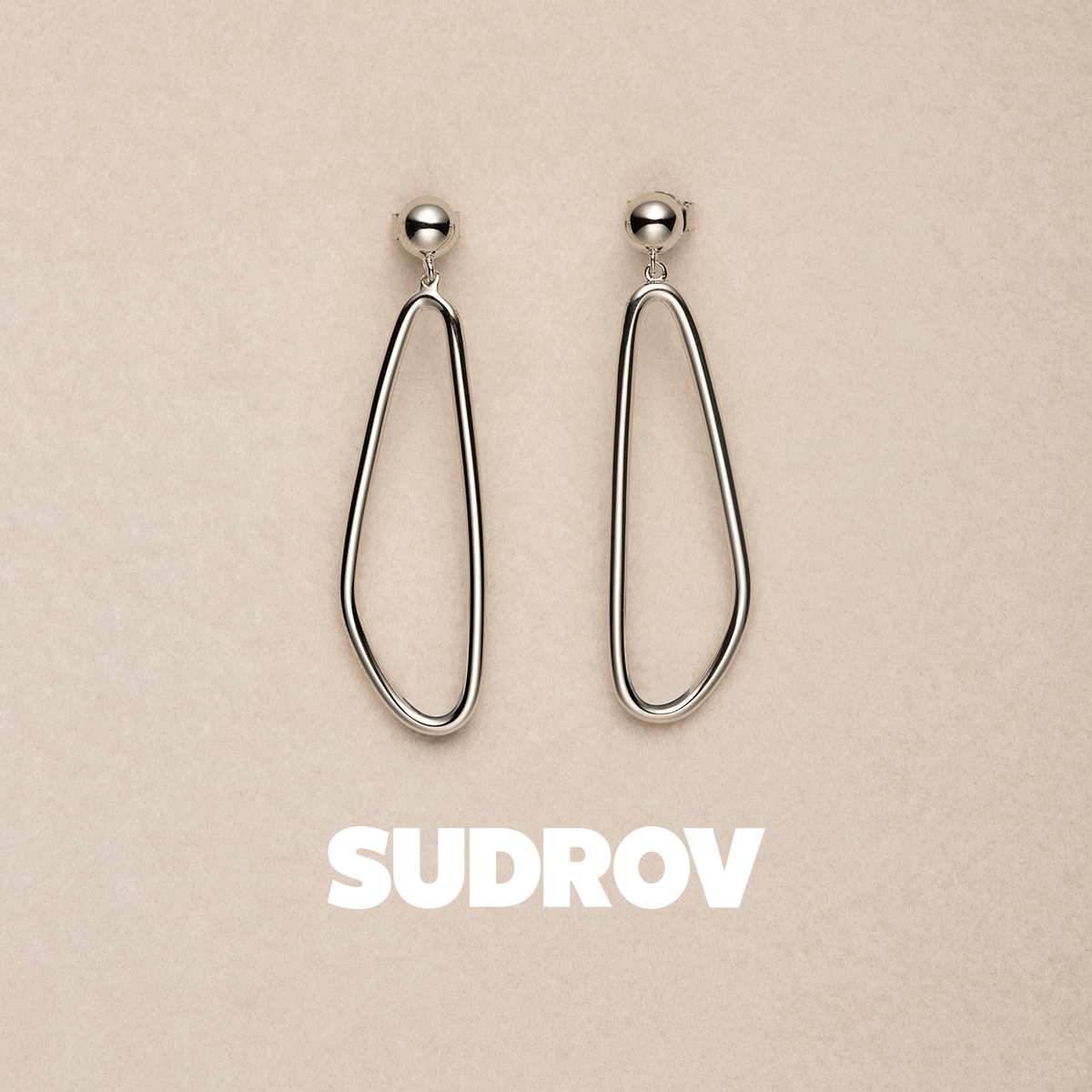 Vegetarian 925 silver temperament unique earrings female minimalist with a small crowd of lukewarm wind ears with a small crowdsourced high level earbuds-Taobao