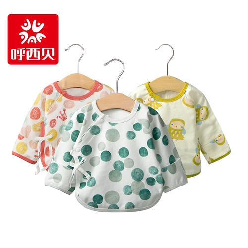 呼西贝 Половина новорожденной куртки, монах, хлопковое младшее первое ребенка, полузащитный сервис весна и осенняя линия