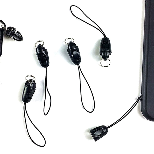 Безопасный съемный черный USB-флеш-накопитель для ключей, леска, мобильный телефон, ремешок, аксессуары, браслет, шнурок-держатель, вожжи поводок, DIY