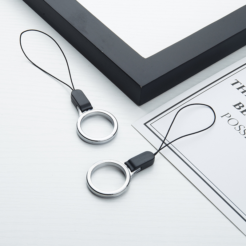 Phone Ring Holder Lanyard Short Keychain Phone Case Anti-Lost Chain Universal Wrist Strap Hanging Ring Detachable Neck Strap Anti-Drop Anti-Fall