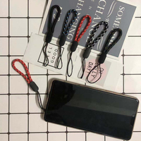 Mobile phone lanyard short pinky ring buckle hanging ring pendant USB camera decoration finger ring hand ring hanging ring rope men and women cute anti-fall rope ring mobile phone case lanyard key hand rope pendant accessories