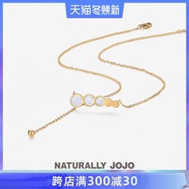 2021 new advanced sense disc shell necklace female fashion temperament niche design choker summer fairy