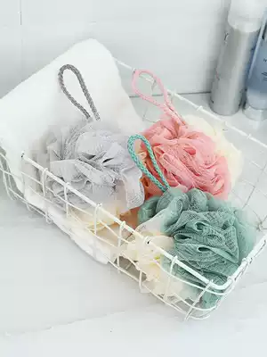 Color screen Bath Bath ball cute girl Bath flower bath bath towel