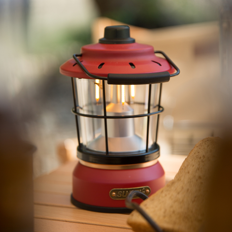 Sanlux outdoor camping lighting tent lights retro star camp portable kerosene lamp LED charging atmosphere dining lamp