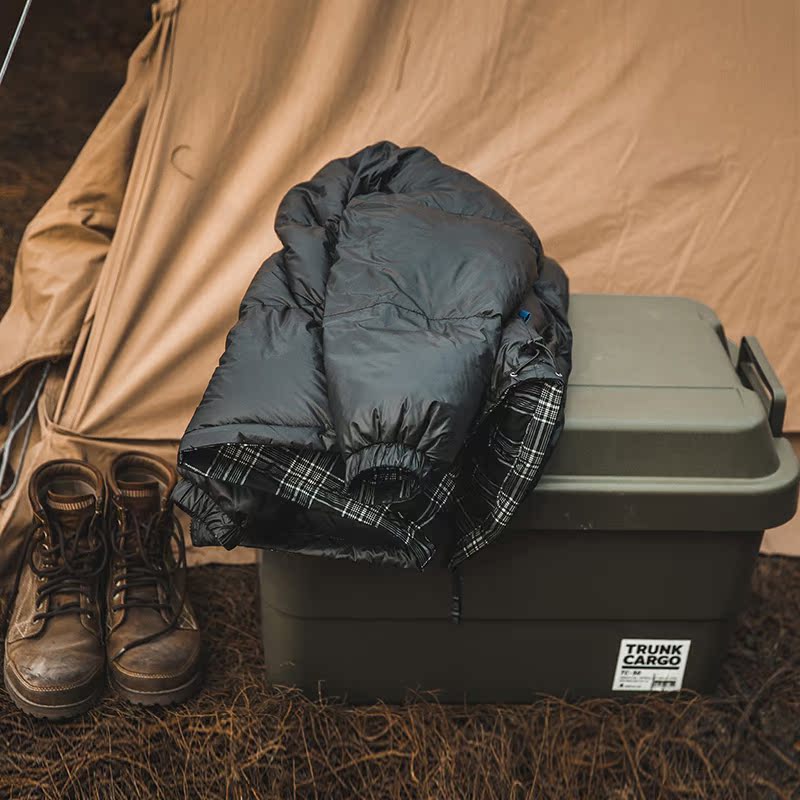 Hanfor outdoor camping storage box finishing box Nordic large-capacity car storage box glove box cover box