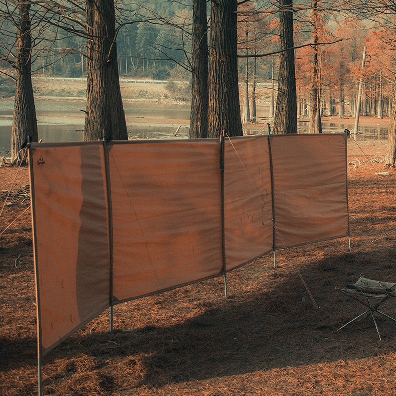 Hanforr Outdoor Campaign Barrier Winter Barkhouse Winter BBQ Wind Screen Fire Screen