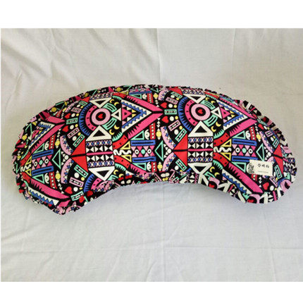 Korean cotton coarse cloth crescent pillow buckwheat skin pillow buckwheat shell adult student health care cervical spine pillow core U-shaped pillow