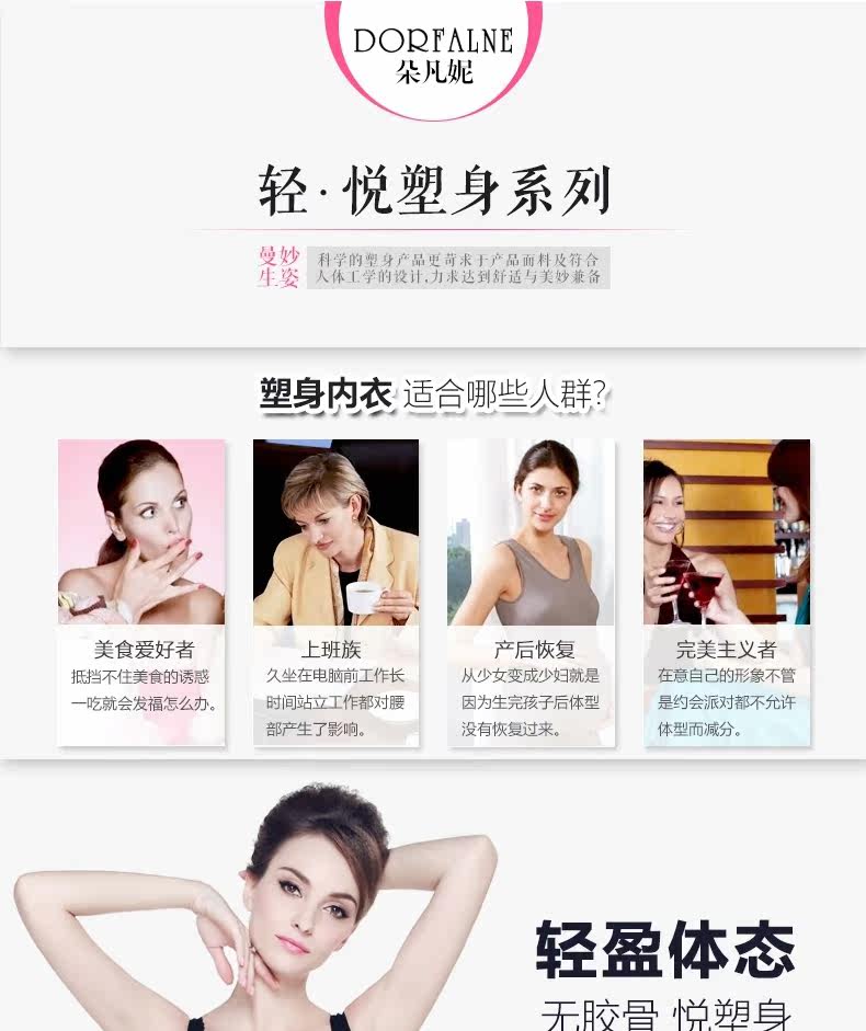 Sous-vêtement minceur DORFALNE en nylon - Ref 710238 Image 6