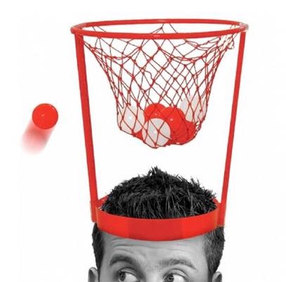Basket Case Headband Hoop Game Overhead Pitching Basketball Parent-child entertainment toys