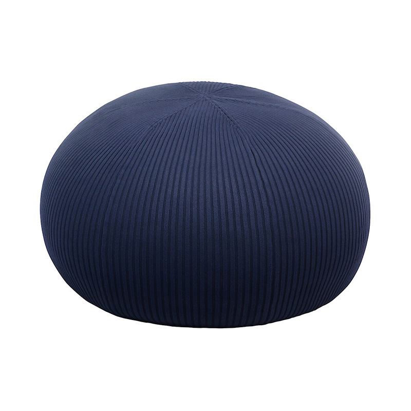 MUJI (SOFA COVER) PUUF COVER NAVY BUSHEL WITH BUKIT-TAOBAO