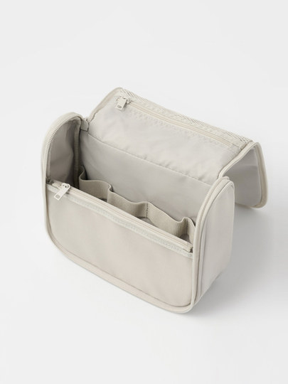 Muji Polyester Fiber Hanging Toiletry Box Cosmetic Bag Travel Portable Toiletry Bag