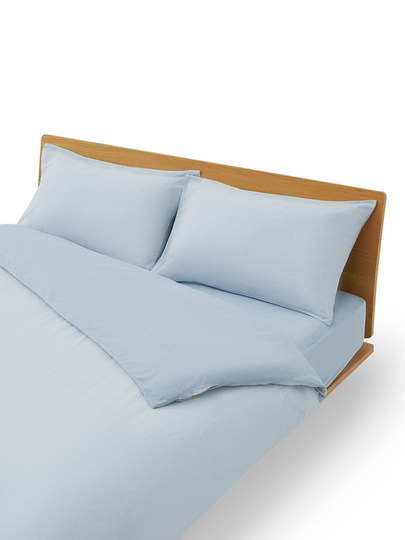 MUJI水洗棉 被套 单件被罩被单 纯棉全棉 25年春季 床上用品