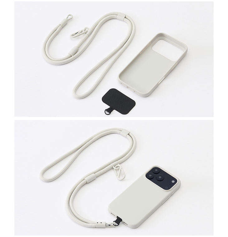 MUJI Minimalist Branding iPhone Case