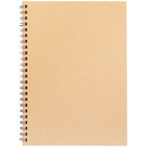 MUJI kraft paper notebook (with schedule)